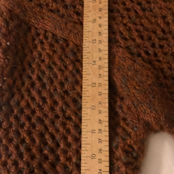 Small Women’s Soya concepts Cozy mohair / wool blend Brown Knit Sweater. - Picture 9 of 16